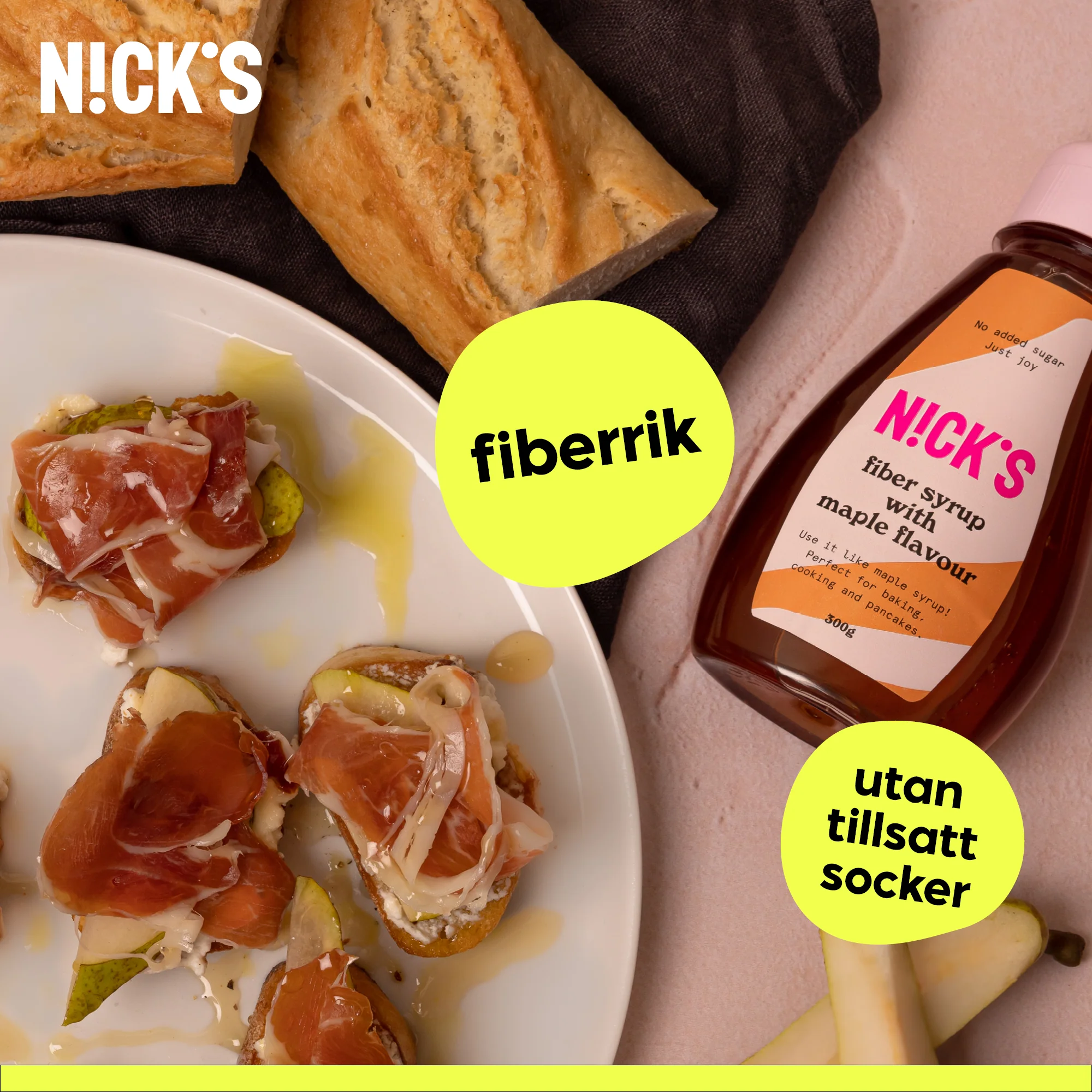 Fiber syrup honey flavour 300g - Image 3