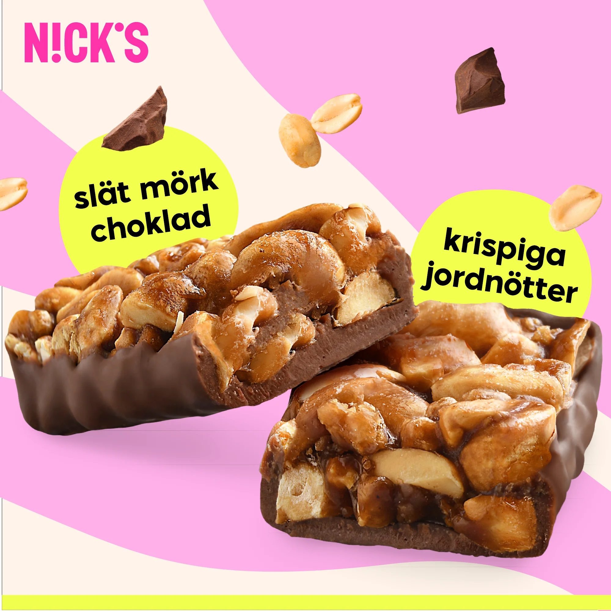 Nut bar peanut crunch 12 x 40g - Image 4