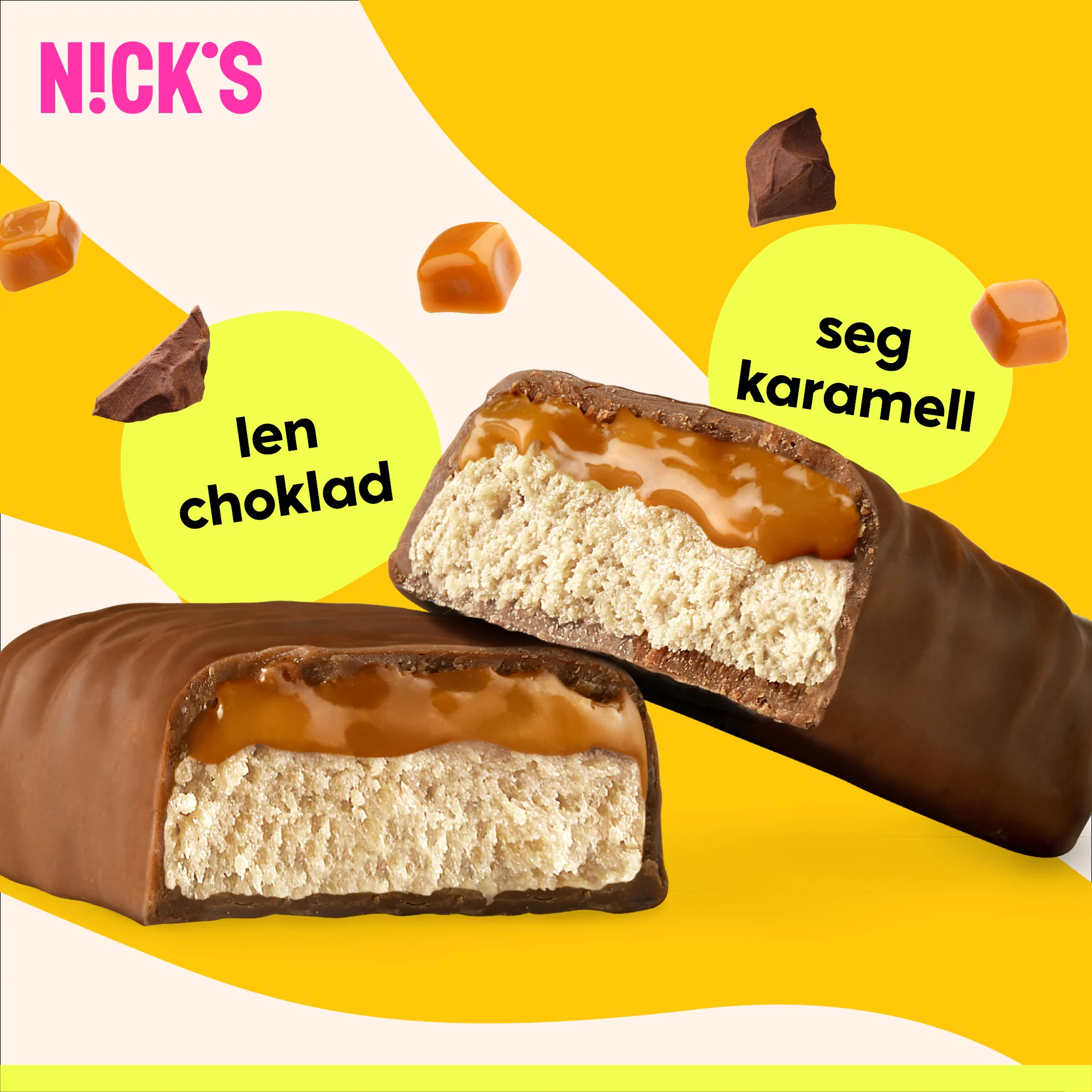Protein bar caramel chocolate 12 x 50g - Image 4