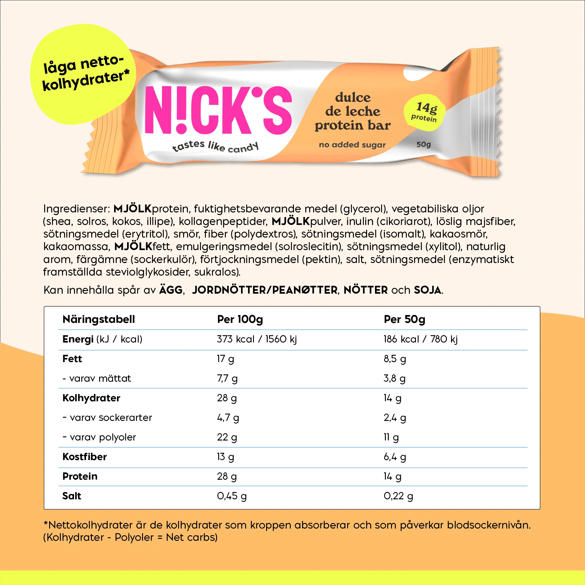 Protein bar dulce de leche 12 x 50g - Image 5