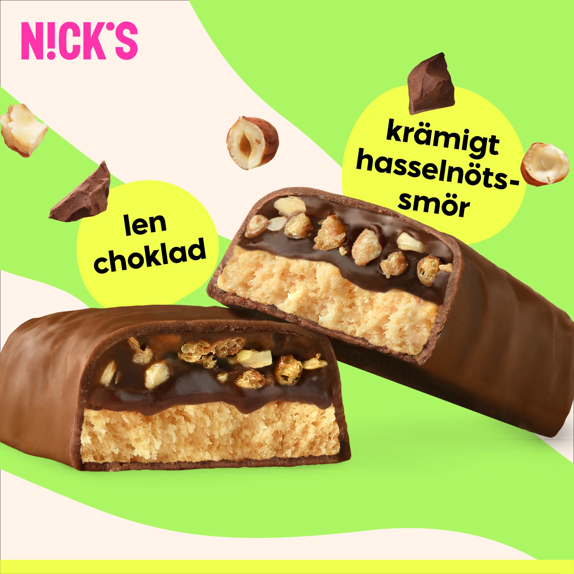 Protein bar hazelnut chocolate 12 x 50g - Image 4