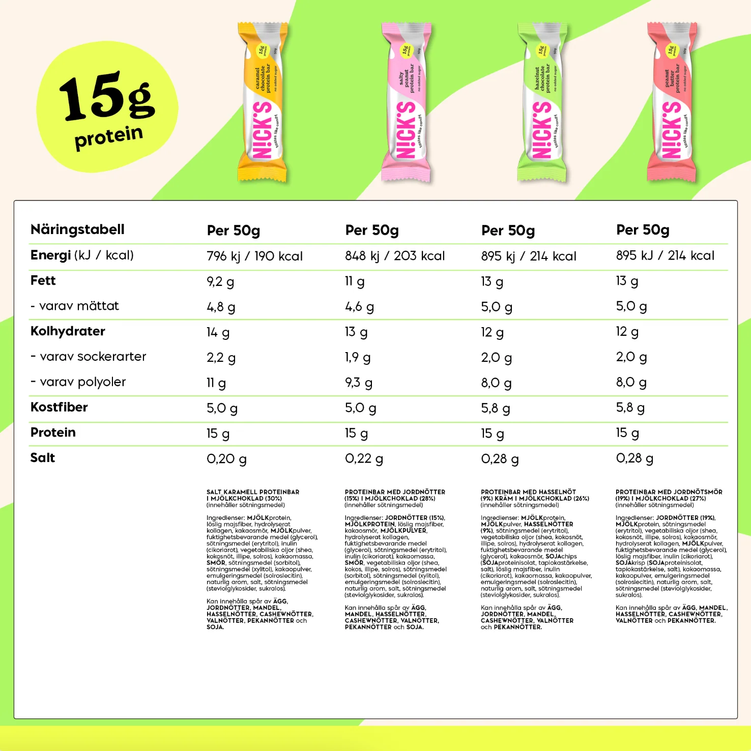 Protein mix 9 x 50g - Image 5